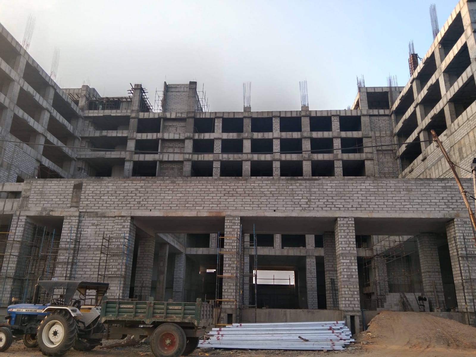 AAC block construction project 12 by Golden Marketing India