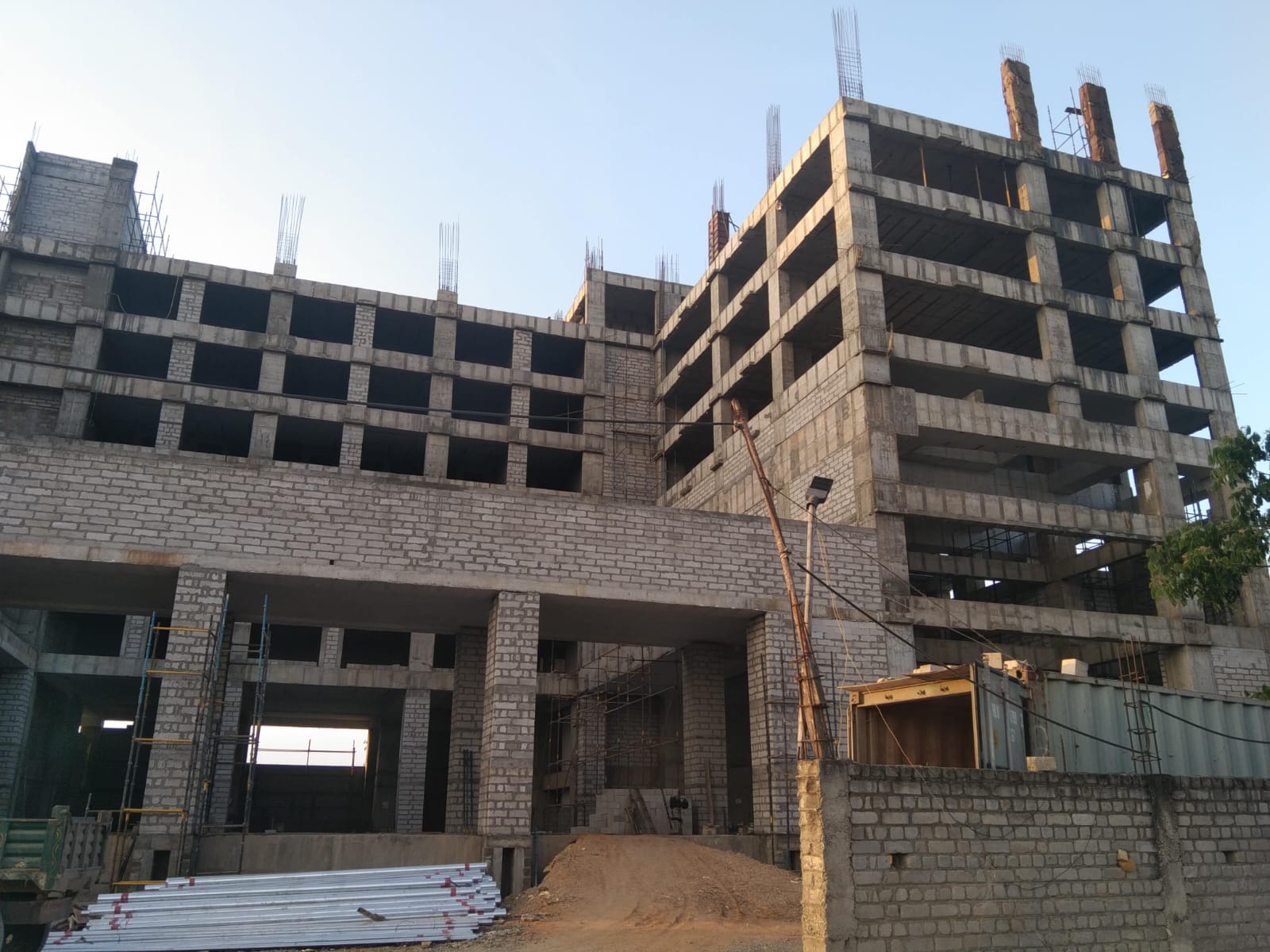 AAC block construction project 13 by Golden Marketing India