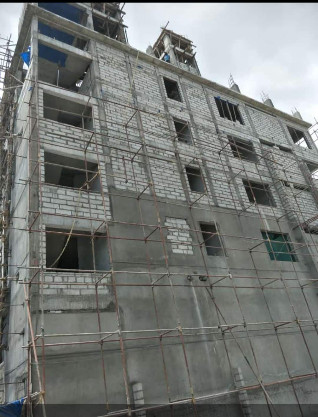 AAC block construction project 14 by Golden Marketing India