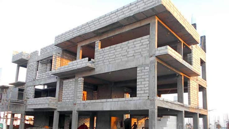 AAC block construction project 7 by Golden Marketing India
