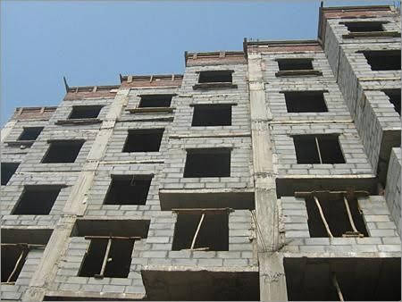 AAC block construction project 8 by Golden Marketing India